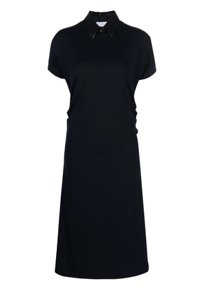 Brunello Cucinelli sequin-embellished midi dress - Blue