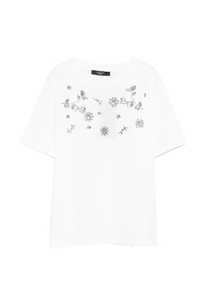 Weekend Max Mara WKDAGILE floral T-shirt - White