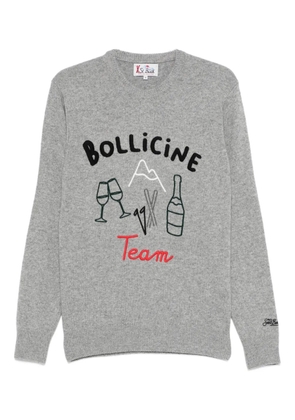 MC2 Saint Barth Heron crew-neck sweater - Grey