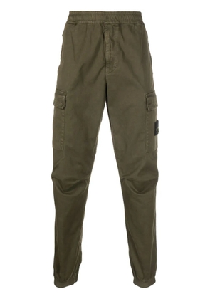 Stone Island tapered cargo trousers - Green