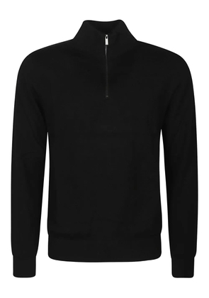 Michael Kors zip turtleneck sweater - Black