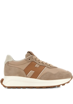 Hogan H641 leather sneakers - Neutrals