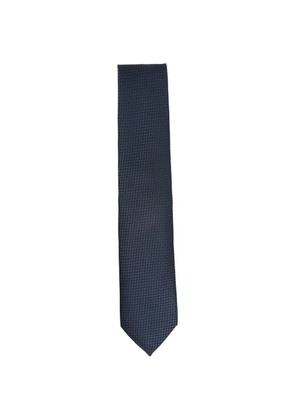TOM FORD textured silk tie - Blue