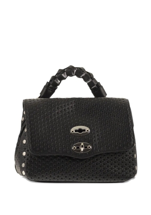 Zanellato baby Postina® Venissa woven studded tote bag - Black