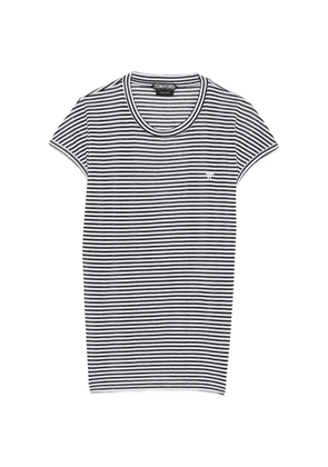 TOM FORD striped T-shirt - White