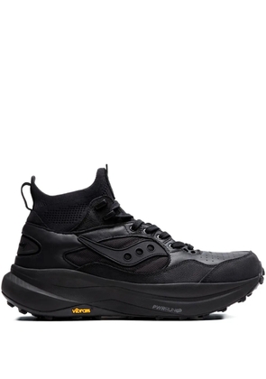 Saucony Trekker S high-top logo sneakers - Black