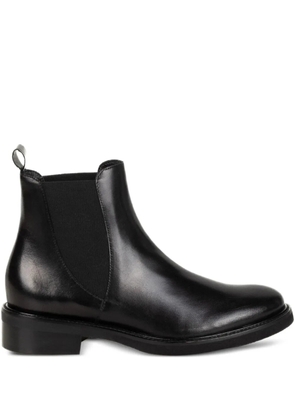 Luca Grossi leather Chelsea boots - Black