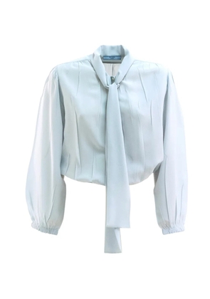 Prada tie-neck blouse - Blue