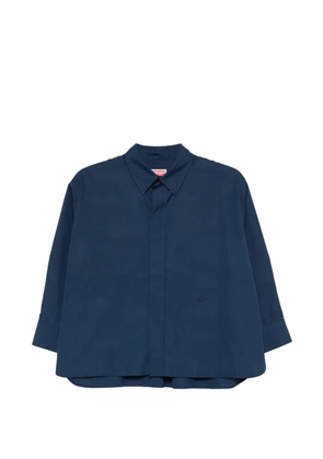 Kenzo collared cotton shirt - Blue