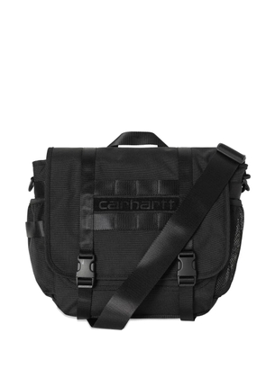 Carhartt WIP logo strap backpack - Black
