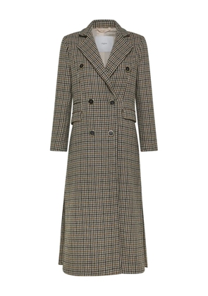 Cruna Irina double-breasted coat - Brown