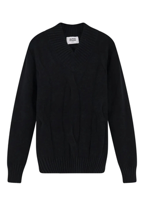 Alpha Industries V-neck sweater - Black