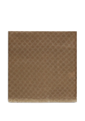Altea patterned scarf - Brown