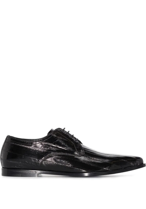 Dolce & Gabbana point-toe Derby shoes - Black