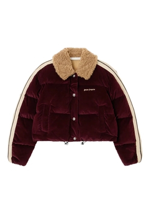 Palm Angels Classic Logo Cord collared jacket