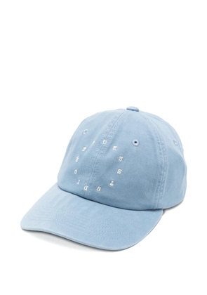 Études Studio logo-embroidered baseball cap - Blue