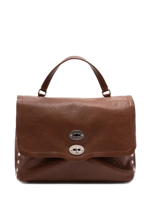 Zanellato medium Postina shoulder bag - Brown