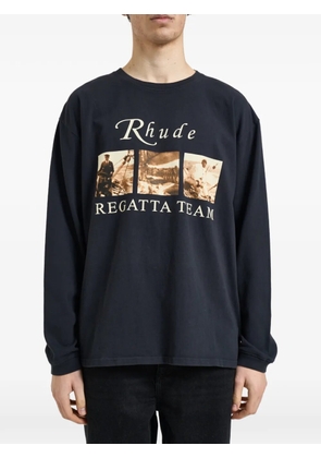 RHUDE Regatta Team T-shirt - Black