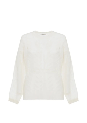 Kangra crew-neck sweater - Neutrals