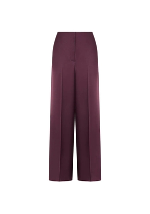 PINKO wide-leg satin trousers - Red