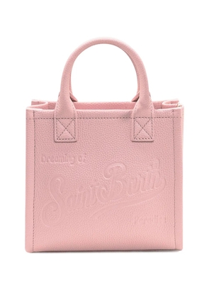 MC2 Saint Barth mini Vanity debossed-logo tote bag - Pink