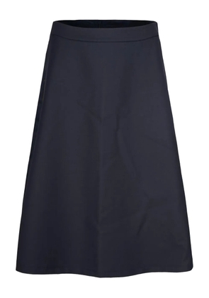 K-Way R&D zip-detailing midi skirt - Blue