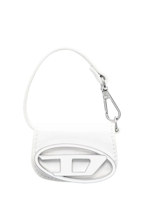 Diesel 1DR Micro bag charm - White