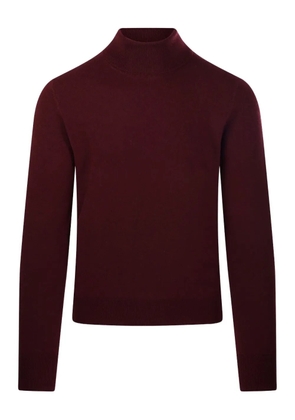 CASHMERE COMPANY roll-neck sweater - Red