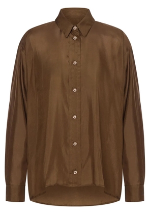 Philosophy Di Lorenzo Serafini silk shirt - Brown