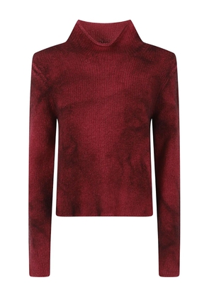 Gabriela Hearst turtleneck knitted top - Red