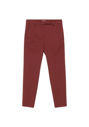 Brunello Cucinelli twill trousers - Red