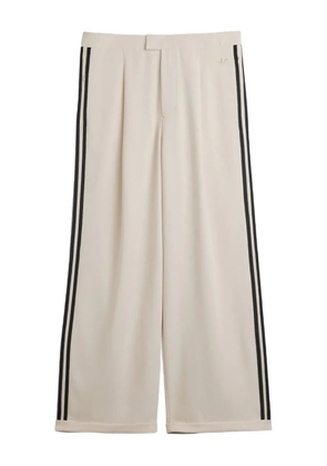 Wales Bonner stripes logo track pants - Neutrals