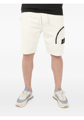 Stone Island logo-patch drawstring shorts - Neutrals