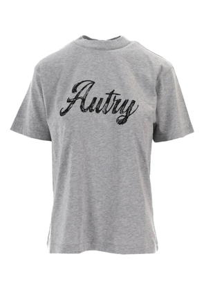 Autry script-logo T-shirt - Grey