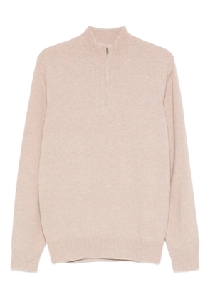 MC2 Saint Barth Jermyn zip-fastening sweater - Neutrals