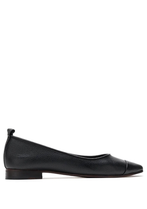 Sarah Chofakian Nuage leather ballerinas - Black