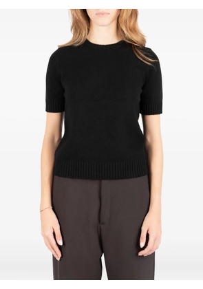 Société Anonyme Meryl short-sleeve sweater - Black