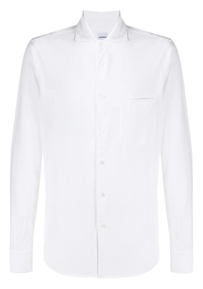 ASPESI cutaway-collar pocket shirt - White