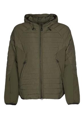 JG1 hooded quilted jacket - Green