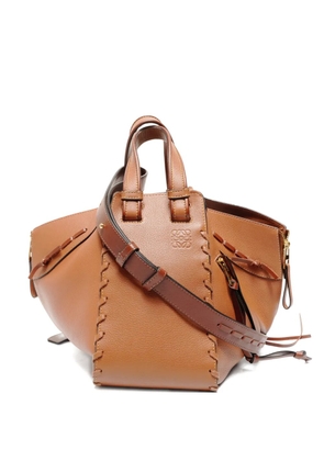 Loewe Pre-Owned 2010-2025 Hammock leather tote bag - Brown