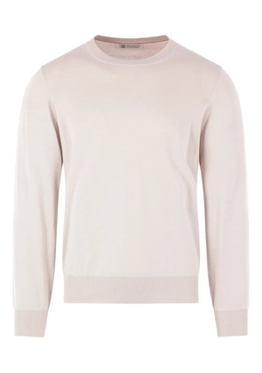 Brunello Cucinelli ribbed knit sweater - Neutrals