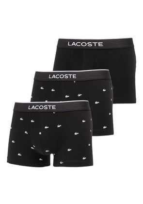Lacoste logo-detail boxers (pack of three) - Black