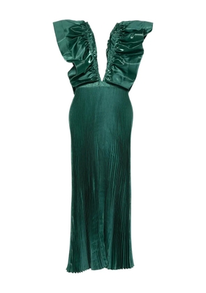 L'IDÉE Ventoux maxi dress - Green