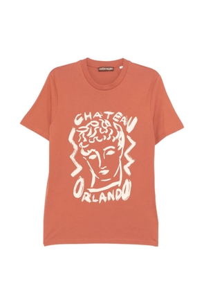 CHATEAU ORLANDO graphic-print T-shirt - Red