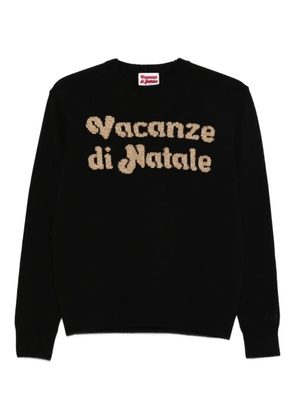 MC2 Saint Barth Vacanzel logo jumper - Black