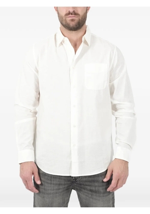 Woolrich chest-pocket shirt - White
