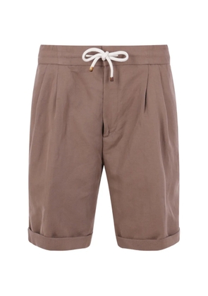Brunello Cucinelli drawstring shorts - Brown
