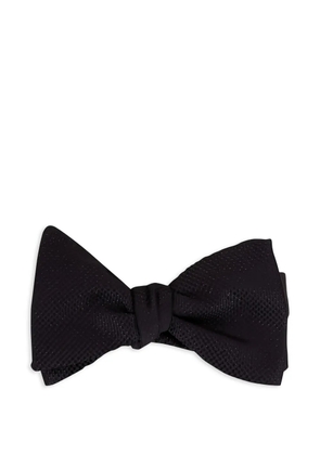 Eton textured bow tie - Black