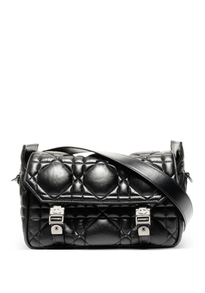 Christian Dior Pre-Owned 2022 small Camp Macrocannage shoulder bag - Black