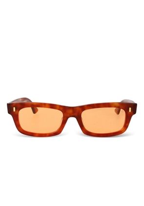 FIVEFOURFIVE 545 rectangle sunglasses - Brown